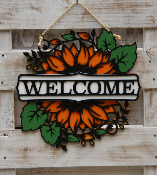 Welcome Sign - Live Loud Creations