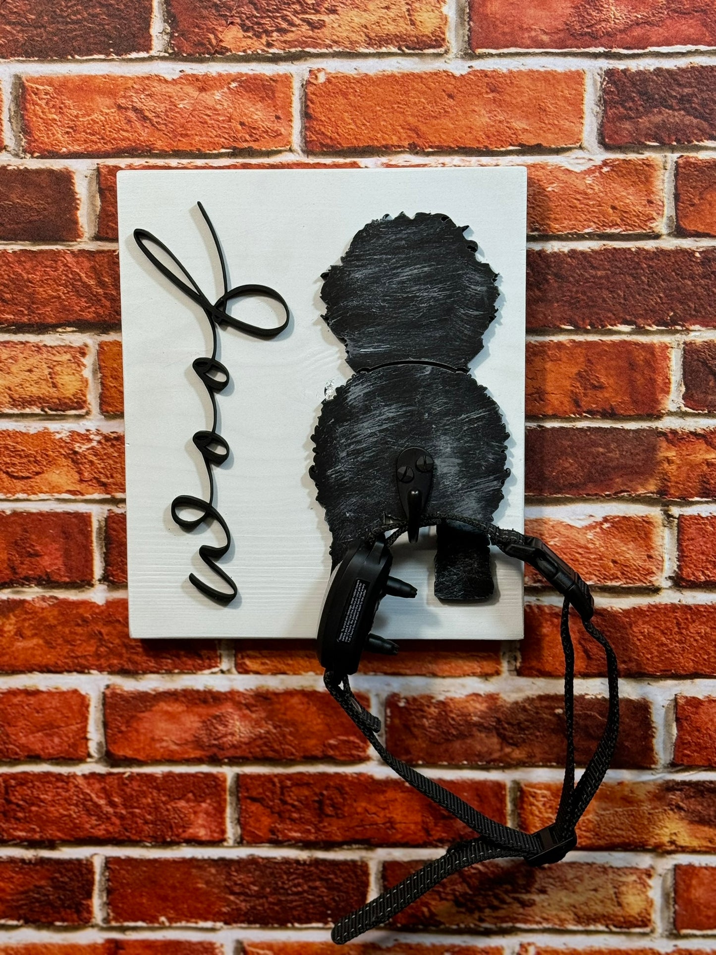 Dog silhouette Leash Holder