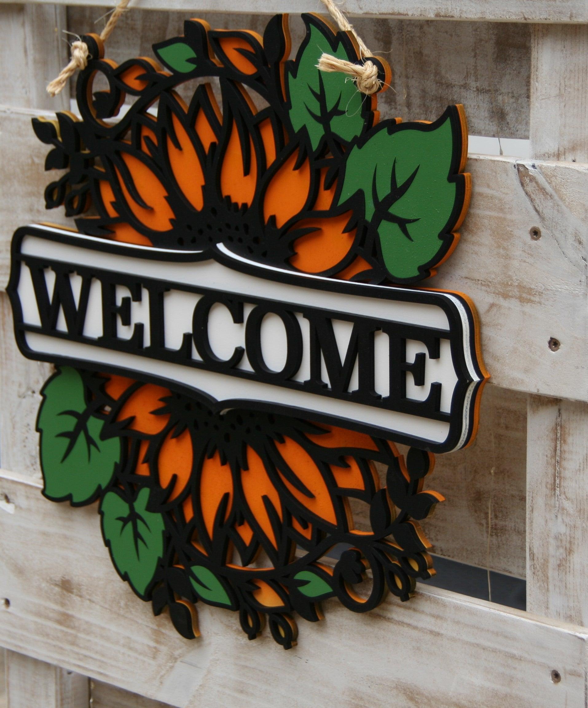 Welcome Sign - Live Loud Creations