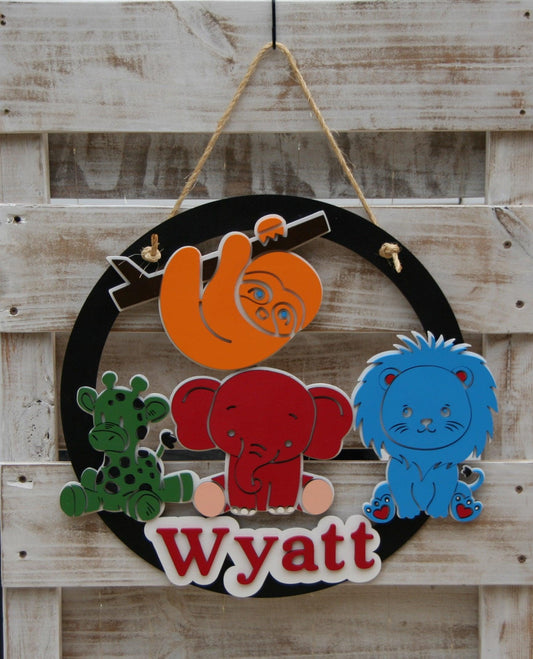 Childs animal sign - Live Loud Creations