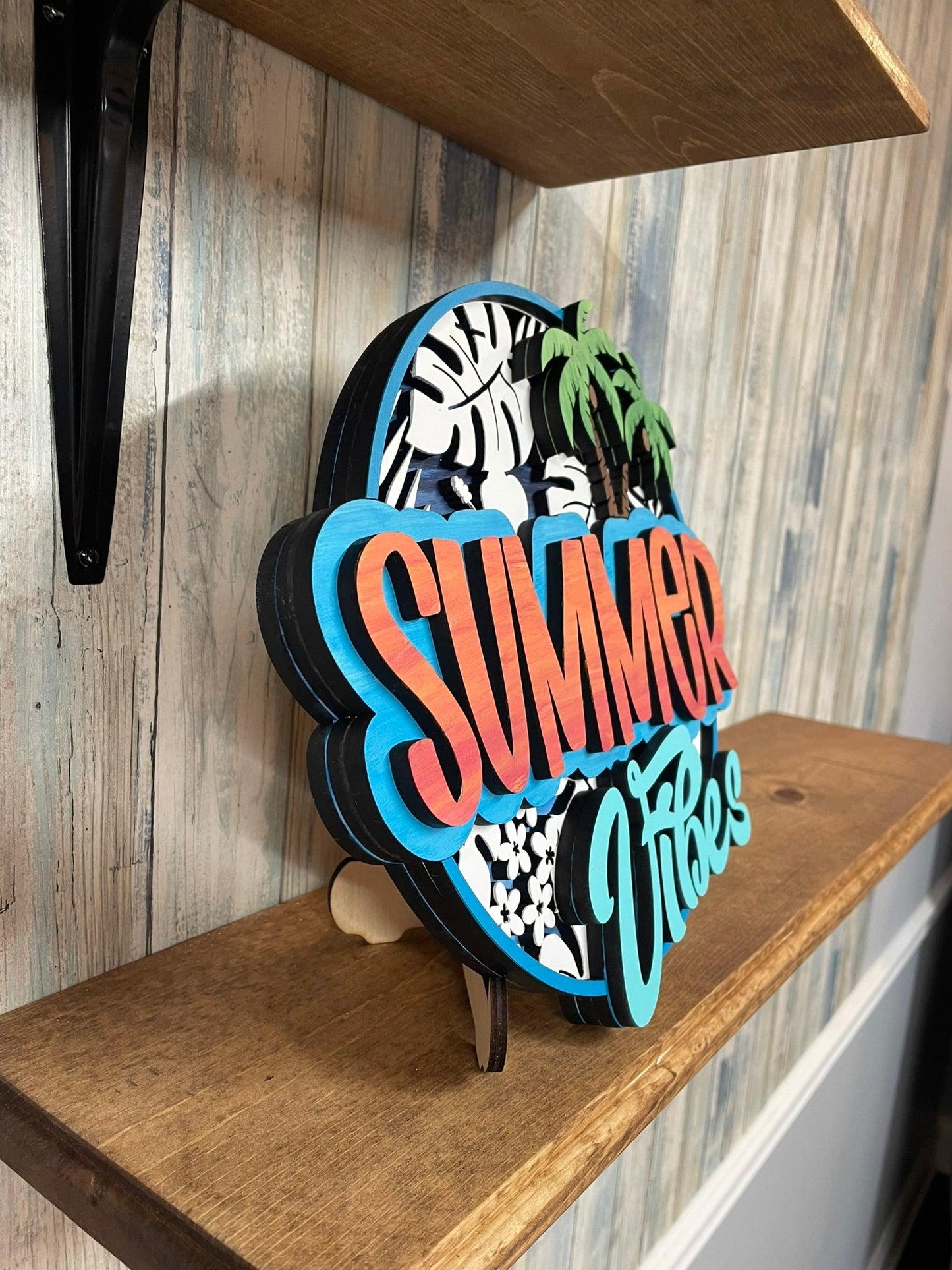 Summer Vibes-4 layer - Live Loud Creations